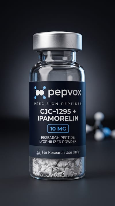 Vial PEPVOX CJC-1295 + Ipamorelin